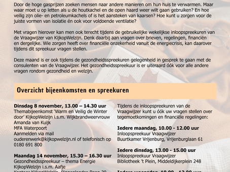 November – energiemaand bij KijkopWelzijn