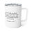 Thumbnail: Happy Birthday Insulated Coffee Mug — 10oz Personalized Celebration Travel Cup