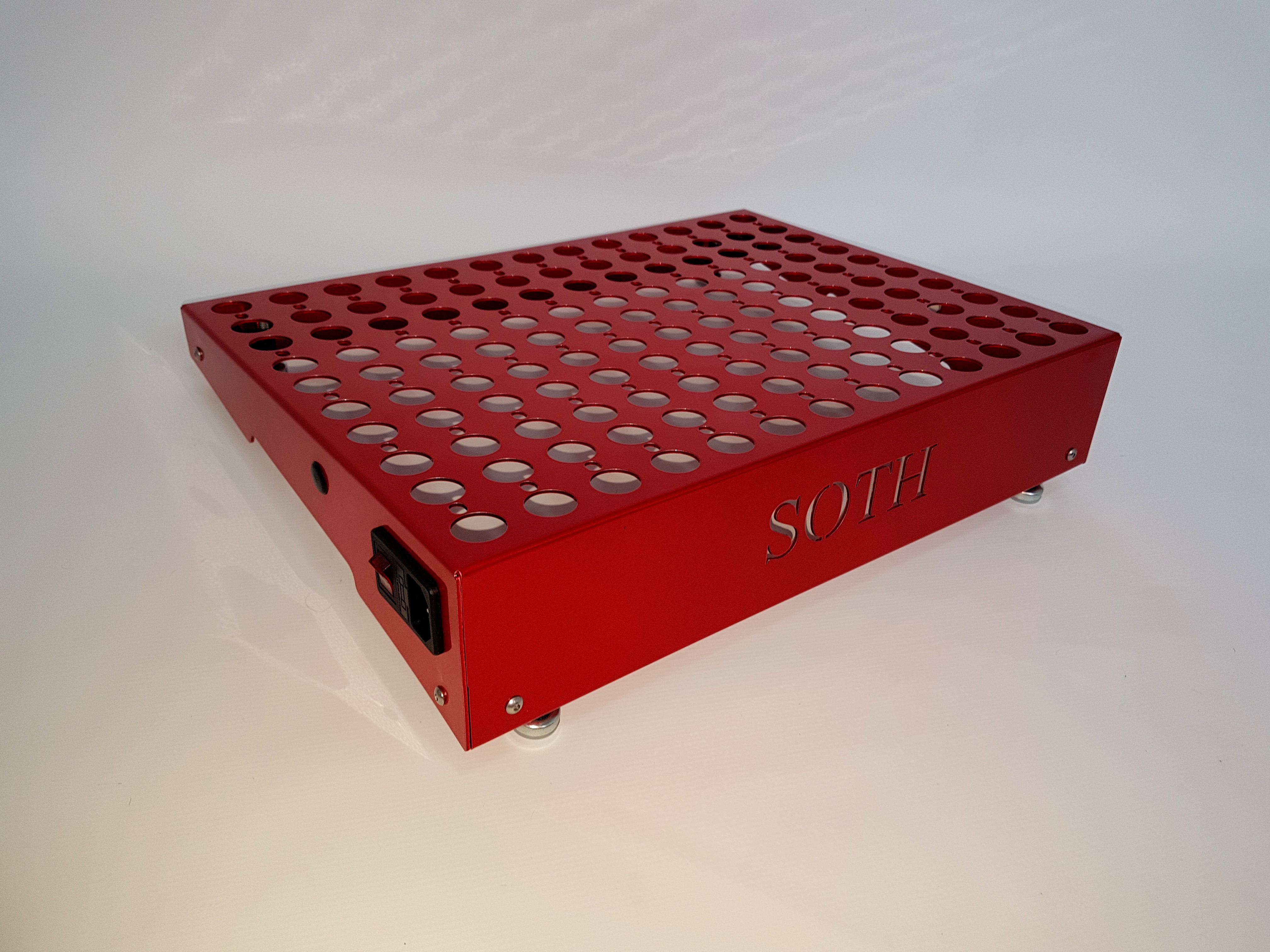 Pedalboard 40x30 vermelho