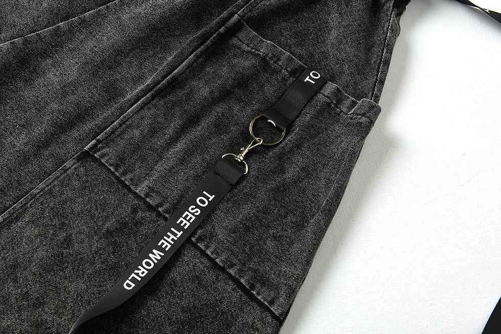 Thumbnail: Keina Denim Wide Leg Pants