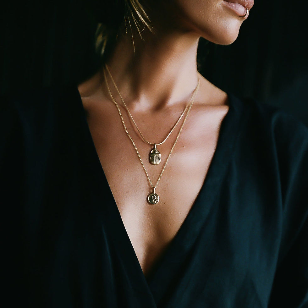Thumbnail: Scarab Amulet-Bronze- CATORI life