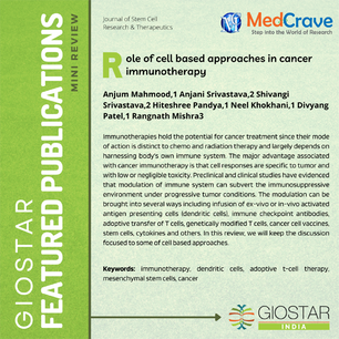 Role Of Cell Based Approaches In Cancer Immunotherapy