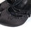 Thumbnail: Louis Vuitton Black Satin Embellished Peep Toe Pumps Size 34