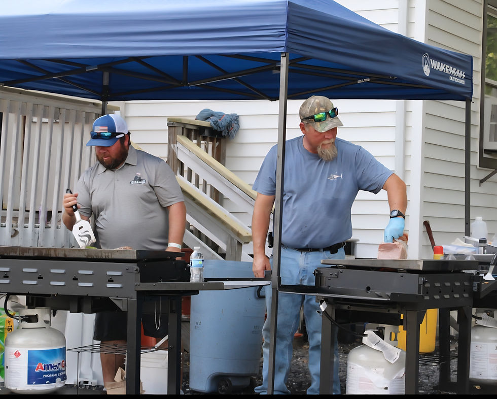Hook, Line, and Warriors Annual Barbeque