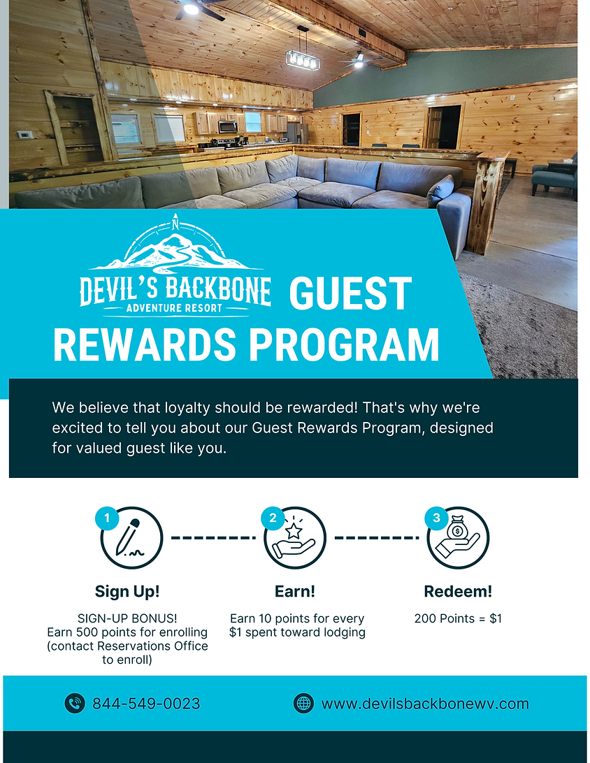 Devil's Backbone Guest Rewards Program Letter 