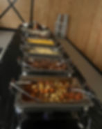 Crystal Occasions of Clio Michigan buffet reception dinner