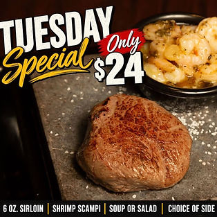 Black Rock Bar & Grill Hagerstown Maryland Tuesday Special