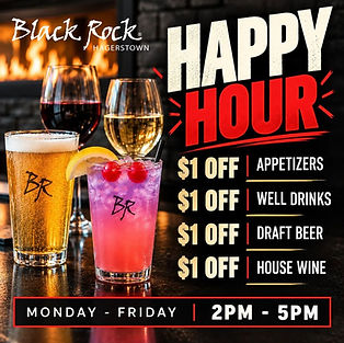 Black Rock Bar & Grill Hagerstown Happy Hour
