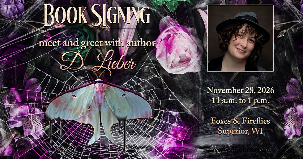 Book Tour Signing at Foxes and Fireflies