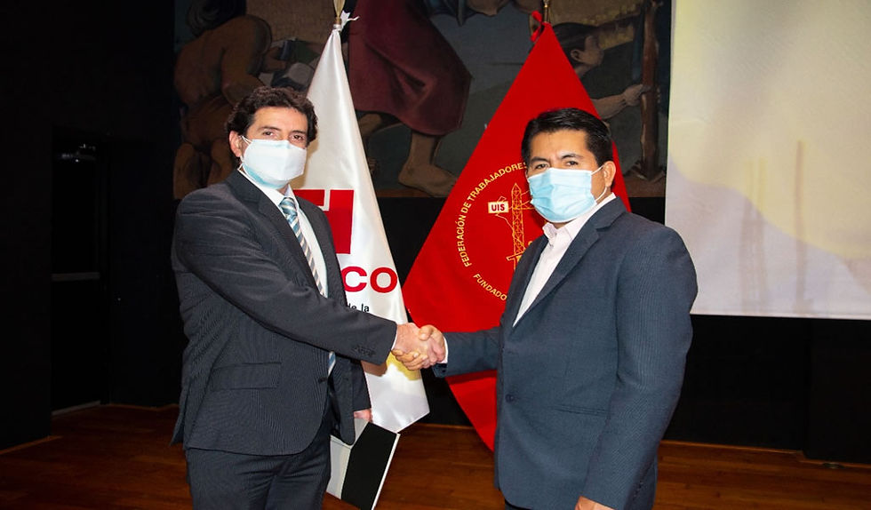 CAPECO y FTCCP acuerdan aumento salarial y facilidades de capacitación para obreros en construcción