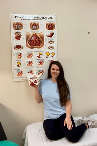 Pelvic floor coach Dr. Aleksandra Strugalska supporting women’s healing through embodiment and physical therapy