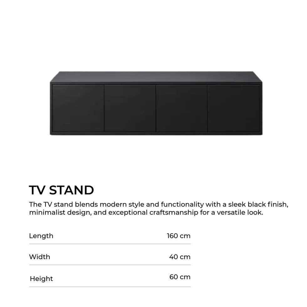 Black rectangular package and label