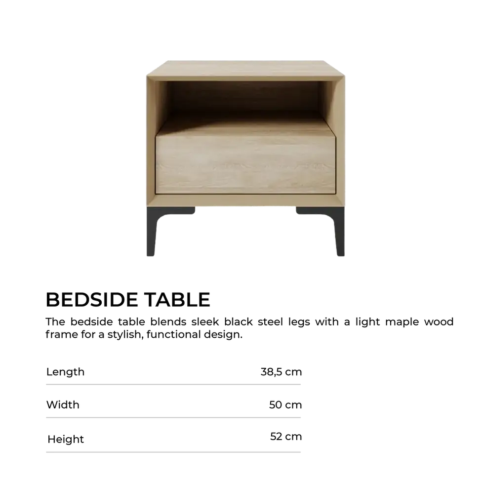 Beige drawer with subtle texture