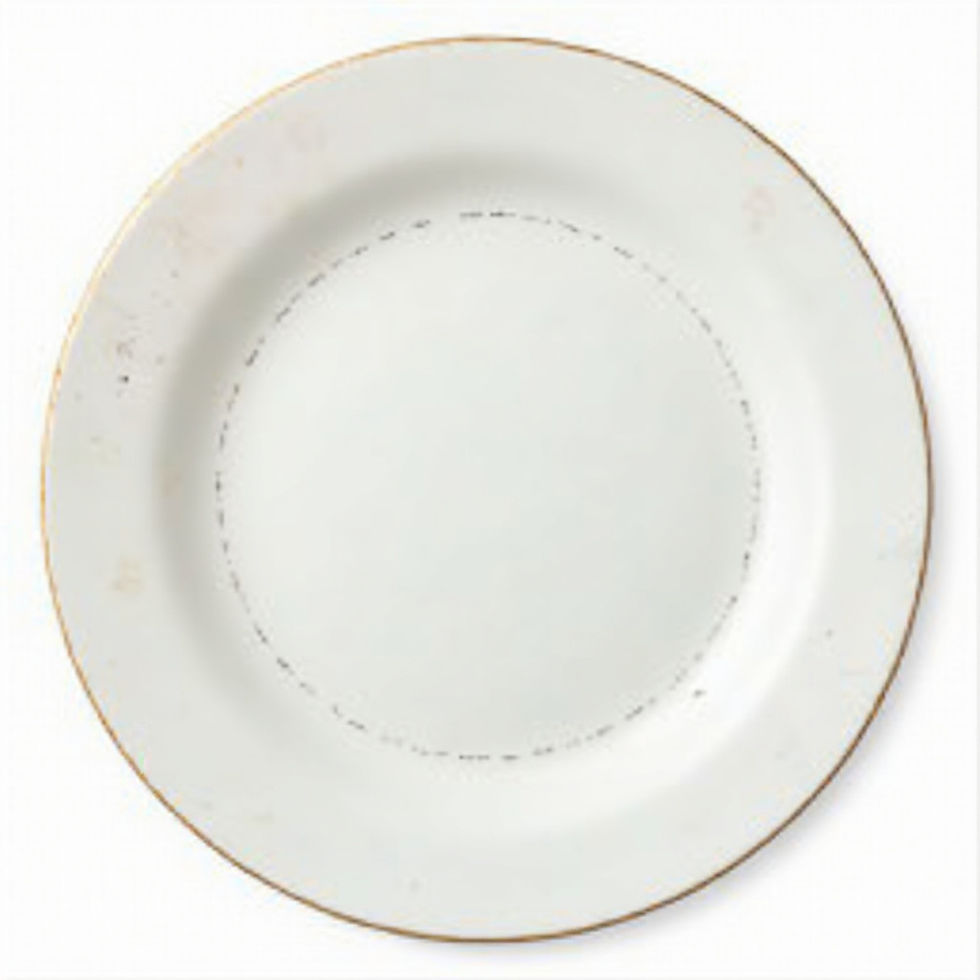 Glass Charger Plate