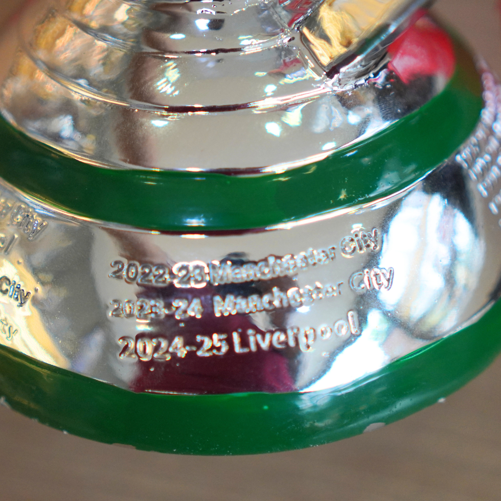 ภาพขนาดย่อ: ถ้วยรางวัลเรซิ่นฟุตบอล พรีเมียร์ลีก R1053