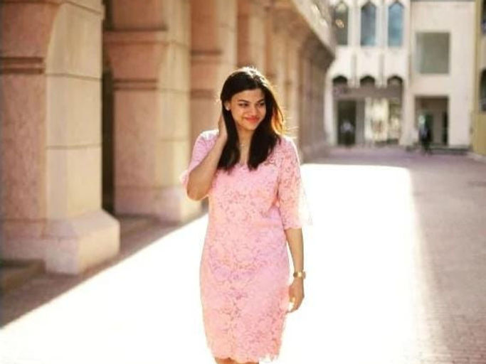 Black Female Wedding dress Professional female model in Kuwait