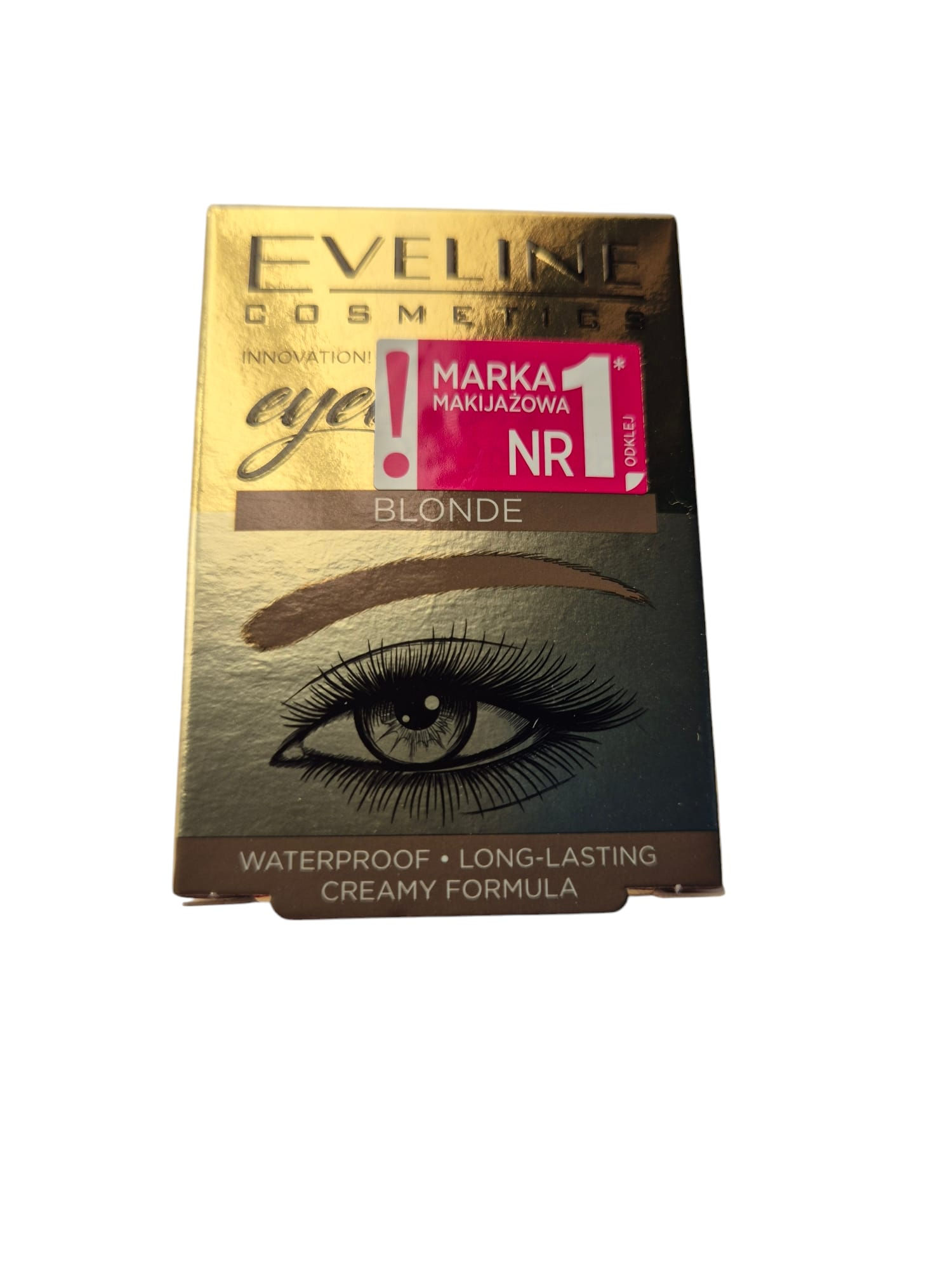 Pomadă pentru sprâncene Eveline, în nuanța blondă