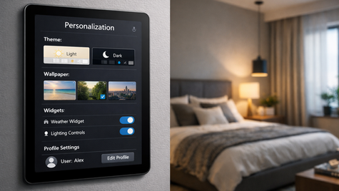 Creating Personalised Room Experiences with Smart Home Automation