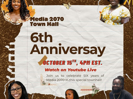 Event: Media Reparations 2026 Town Hall: Media 2070 Launches “i SAW THiNGS i iMAGiNED,” the Second Installment of Its Reparative Journalism Archive, at October 15 Virtual Town Hall