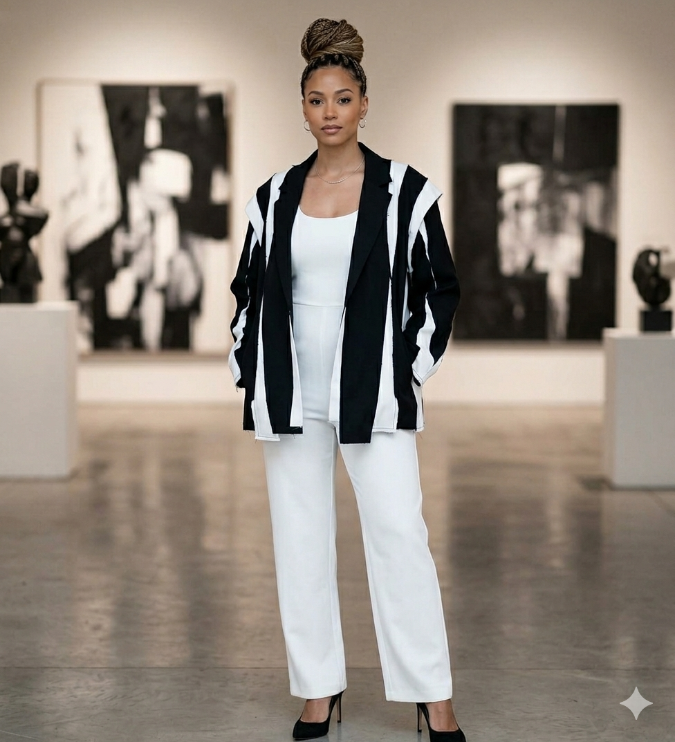 Thumbnail: Monochrome Architect Blazer