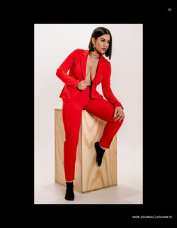 Simply Comfy in Red - Mob Journal Magazine