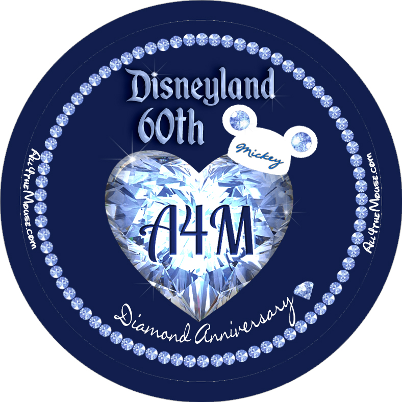 A4M Disneyland 60th Button