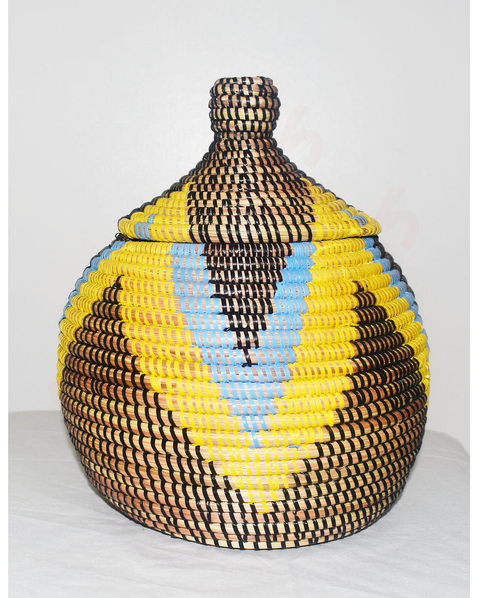 Thumbnail: Woven Basket/ Panier Vannier