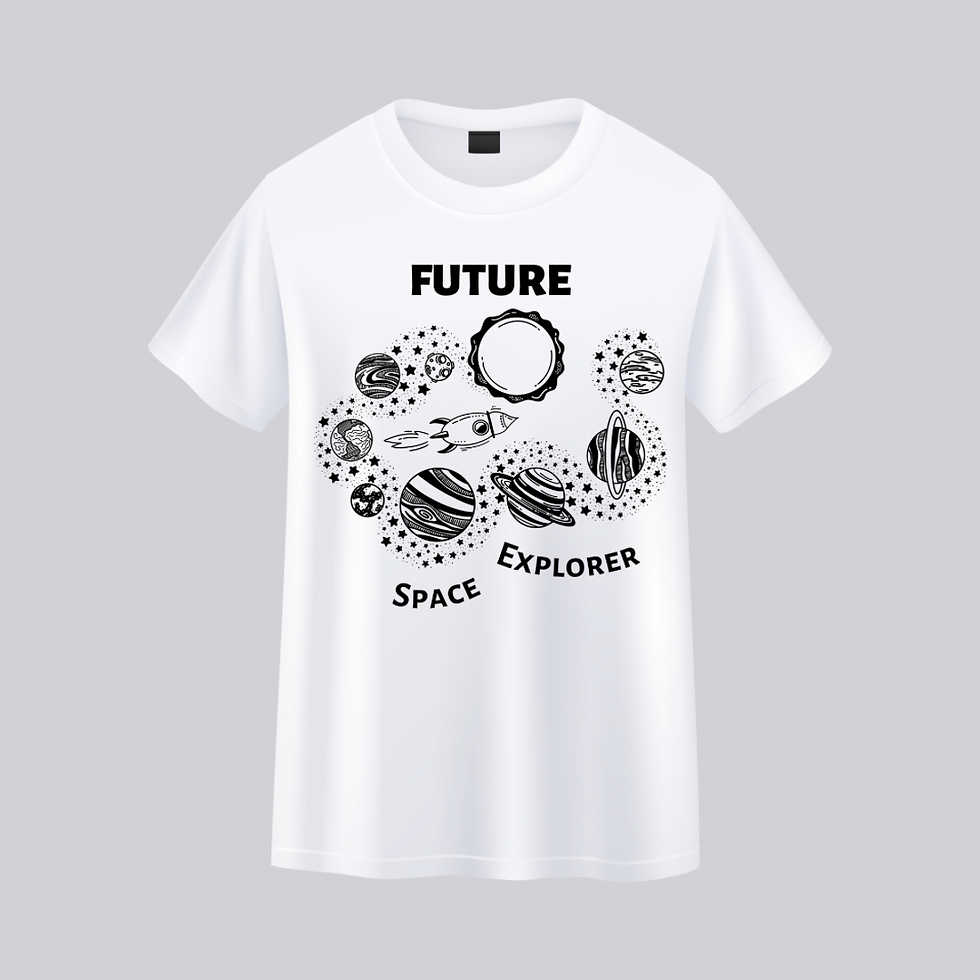 Future Space Explorer Kids Tee