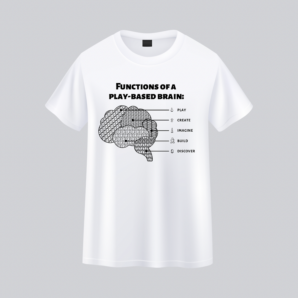 Play-Based Brain Adult Tee