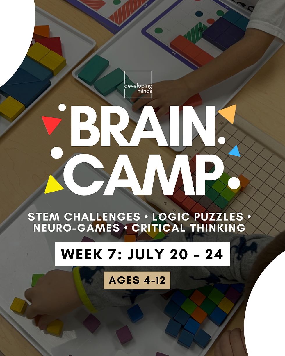 Week 7: July 20–24 Brain Camp (4-12)
