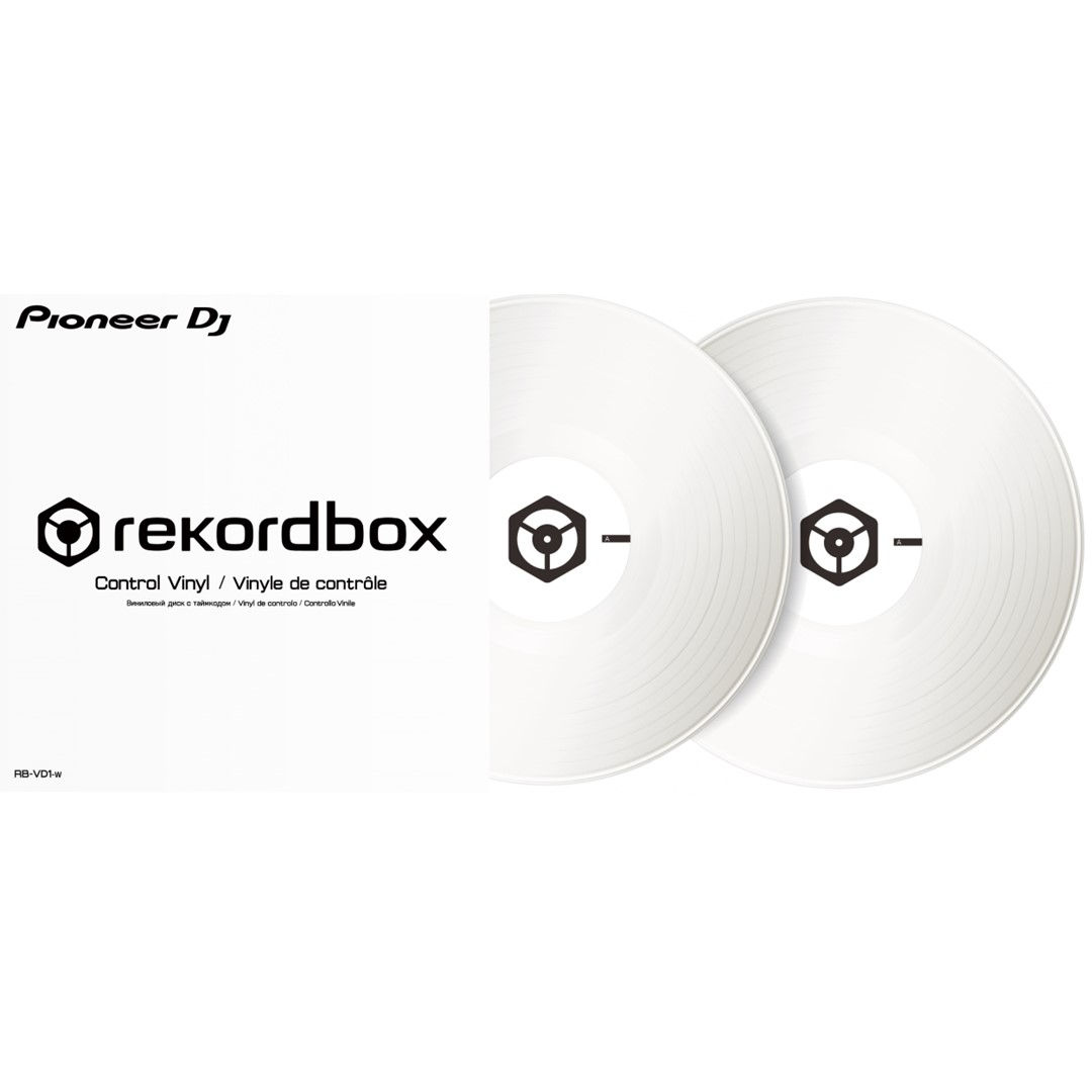 Pioneer DJ RB-VD1-W White Control Vinyl (Pair)