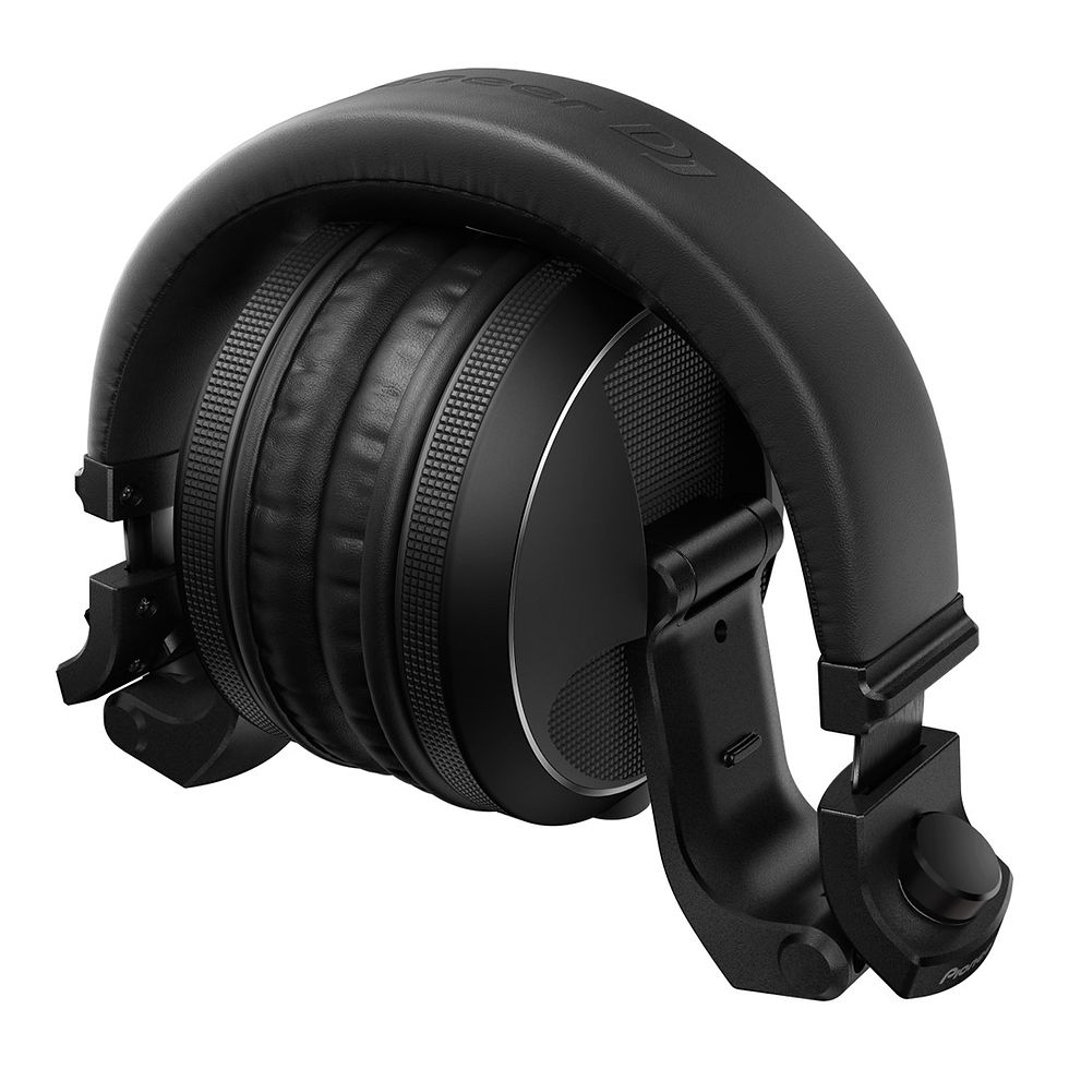 Thumbnail: Pioneer DJ HDJ-X5 Over-Ear DJ Headphones in Black