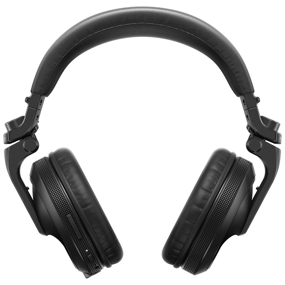 Thumbnail: Pioneer DJ HDJ-X5BT Over-Ear DJ Headphones with Bluetooth (Black)