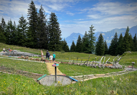 Heidipfad Heidi Trail Pizol barefoot path