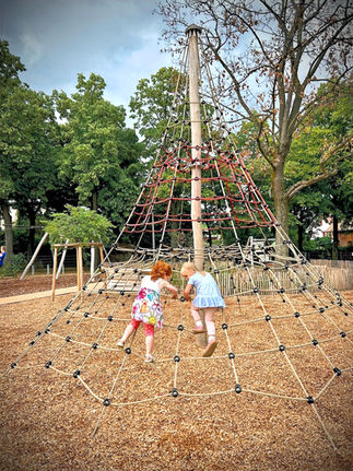 Alsace cycle routes Ribeauvillé playground