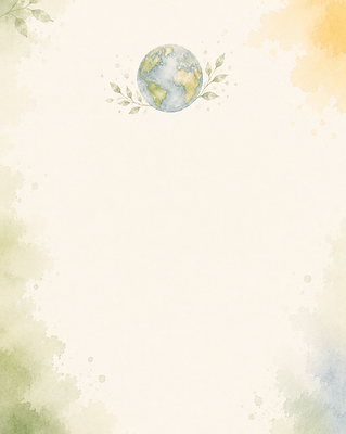 Watercolor illustration representing art beyond the gallery and community creativity