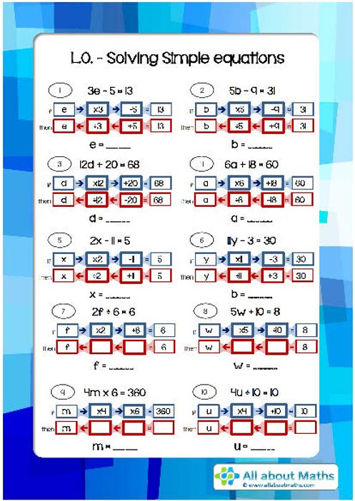 year 6 maths worksheets