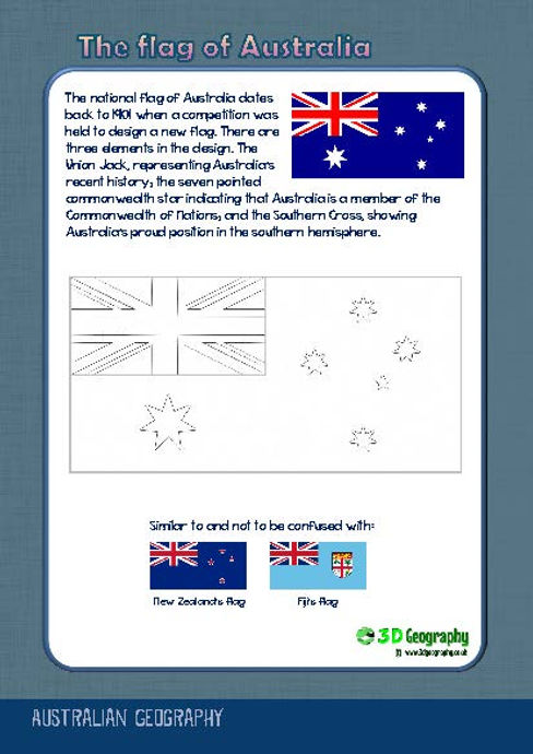 australia geography worksheets