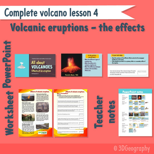 Volcano complete lesson 4 - The effects of volcanic eruptions | home