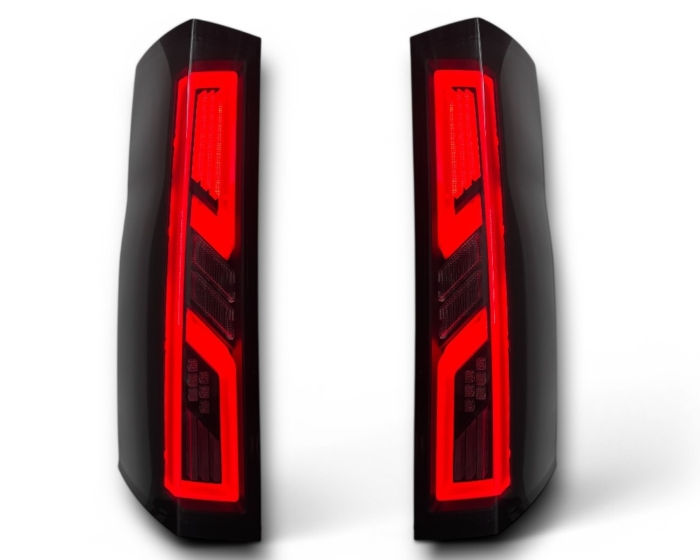 Thumbnail: VOLL LED Rückleuchten Mercedes Benz Sprinter W907/910 2018+ schwarz/rauch