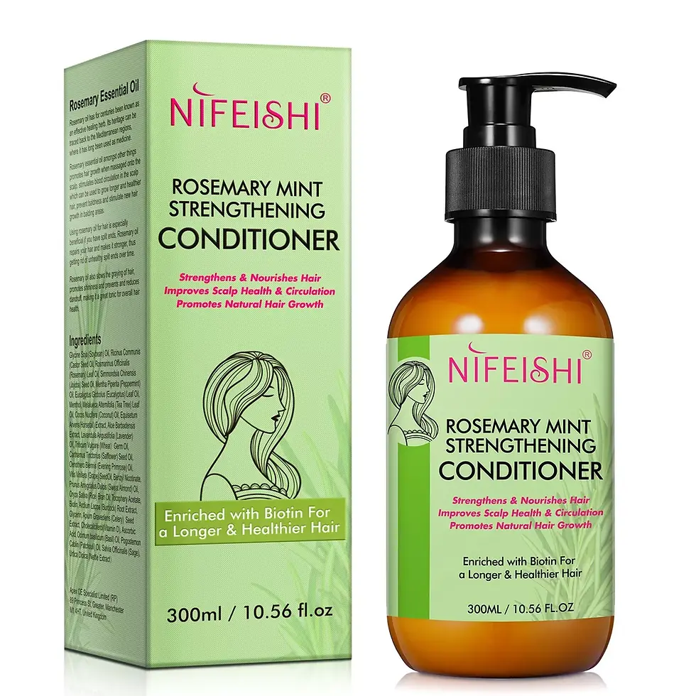 Thumbnail: Rosemary Shampoo & Rosemary Conditioner for Hair Growth,Rosemary Mint Strengthen