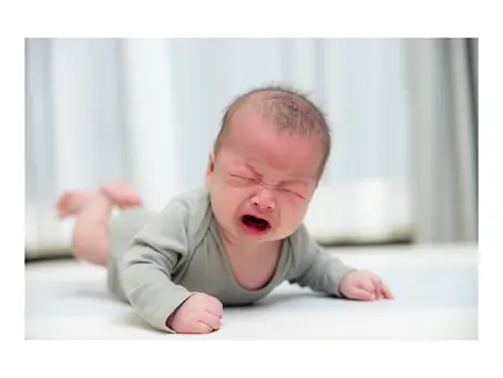 baby vil ikke ligge på magen