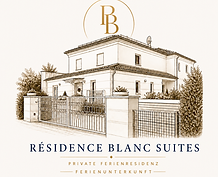 Logo der Résidence Blanc Suites in Rain bei Straubing - stilvolle Ferienunterkunft in Niederbayern