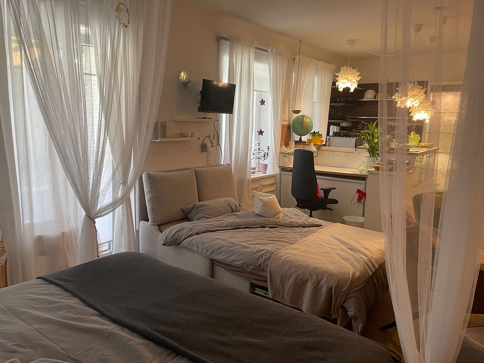 Studio Jardin Harmonie, Wohnbereich