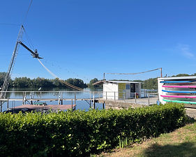 Friedenhainsee bei Parkstetten nahe Straubing - Naherholungsgebiet zum Baden, Entspannen und für Freizeit in der Natur