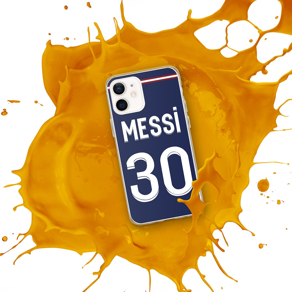Thumbnail: Leo Messi PSG Clear Case for iPhone®