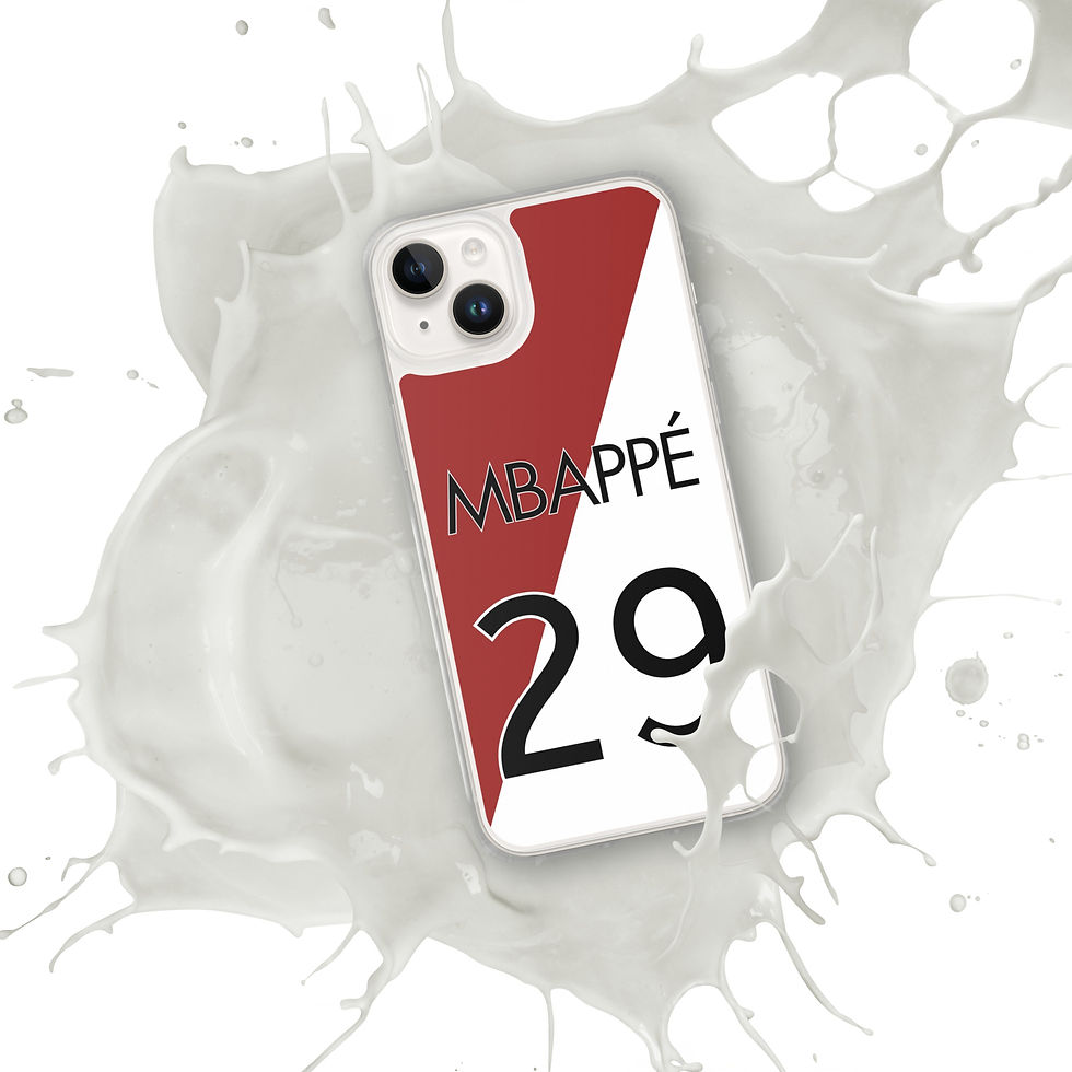 Miniature : Kylian Mbappé Monaco Clear Case for iPhone®