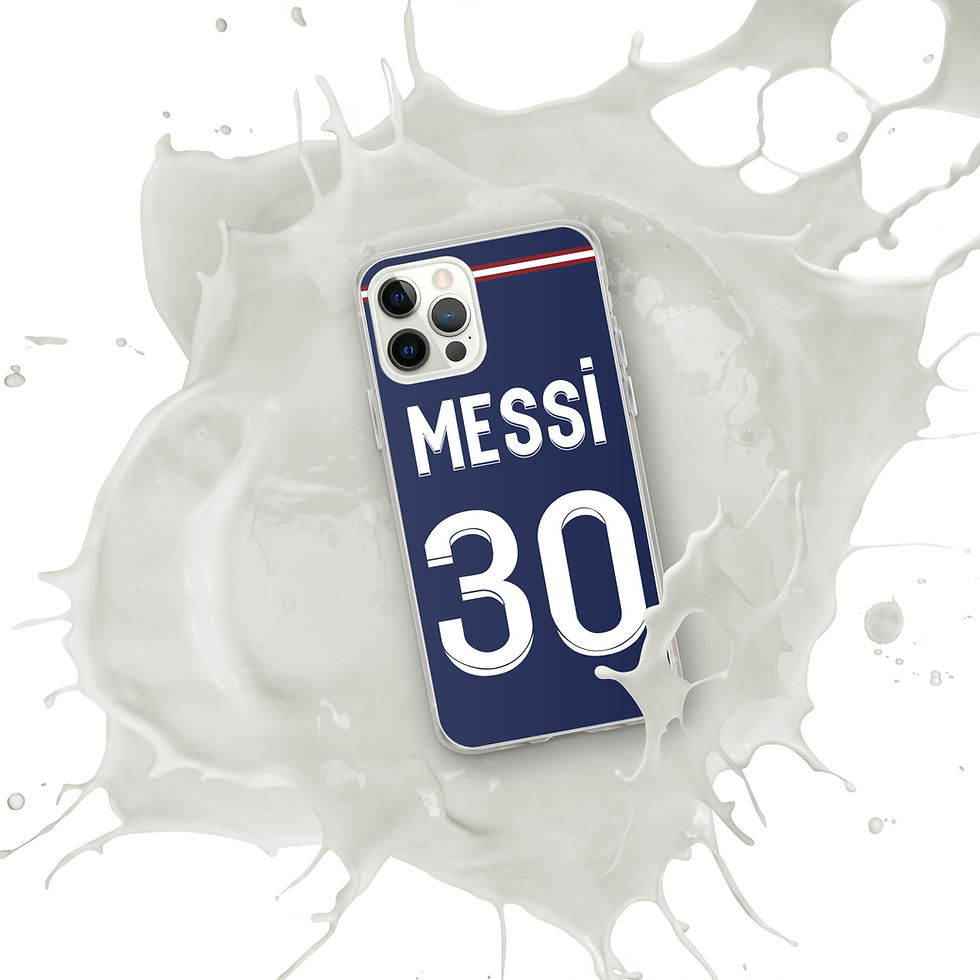 Thumbnail: Leo Messi PSG Clear Case for iPhone®