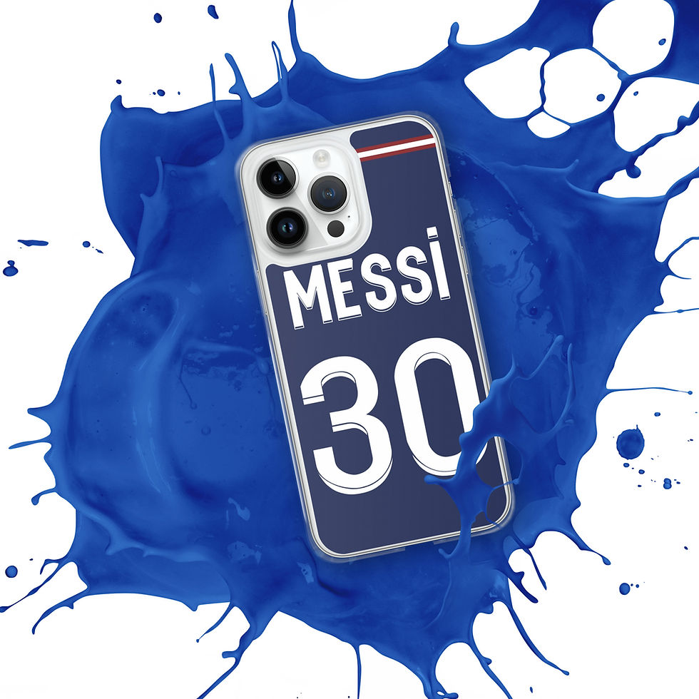 Thumbnail: Leo Messi PSG Clear Case for iPhone®