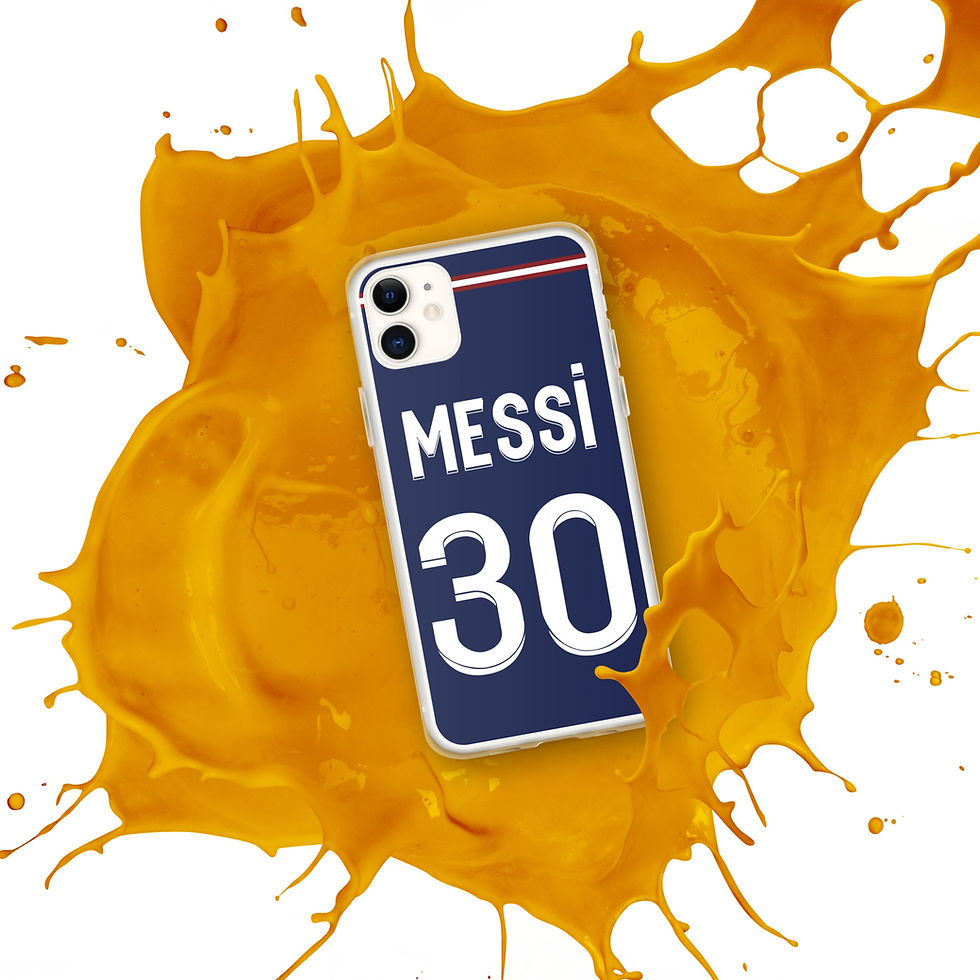 Thumbnail: Leo Messi PSG Clear Case for iPhone®